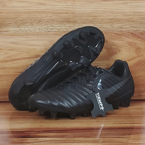 nike tiempo legend 7 pro fg black black